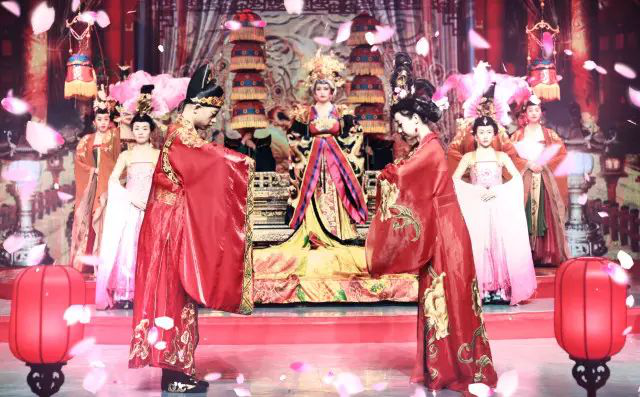【西安唐樂(lè)宮】2019重磅推出丨大型仿唐式婚禮《女皇賜婚》(圖6)
