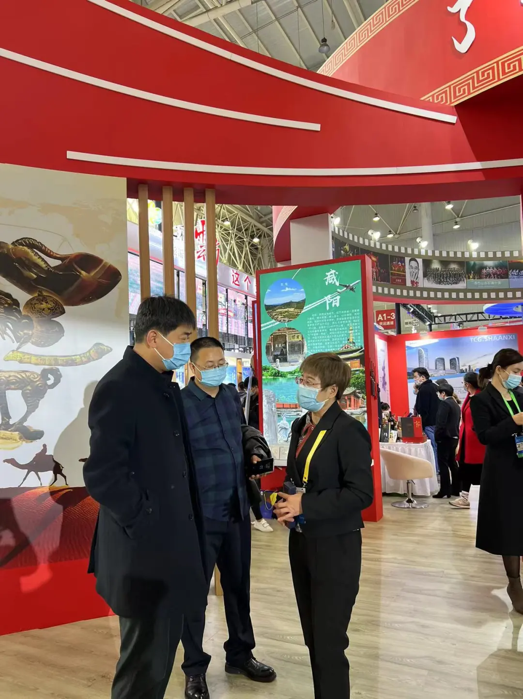 華山西峰索道參展首屆中國(武漢)文化旅游博覽會(圖4)